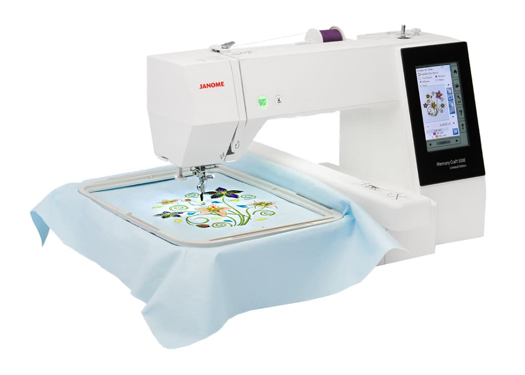 Вышивальная машина Janome Memory Craft 500e Limited Edition - №9