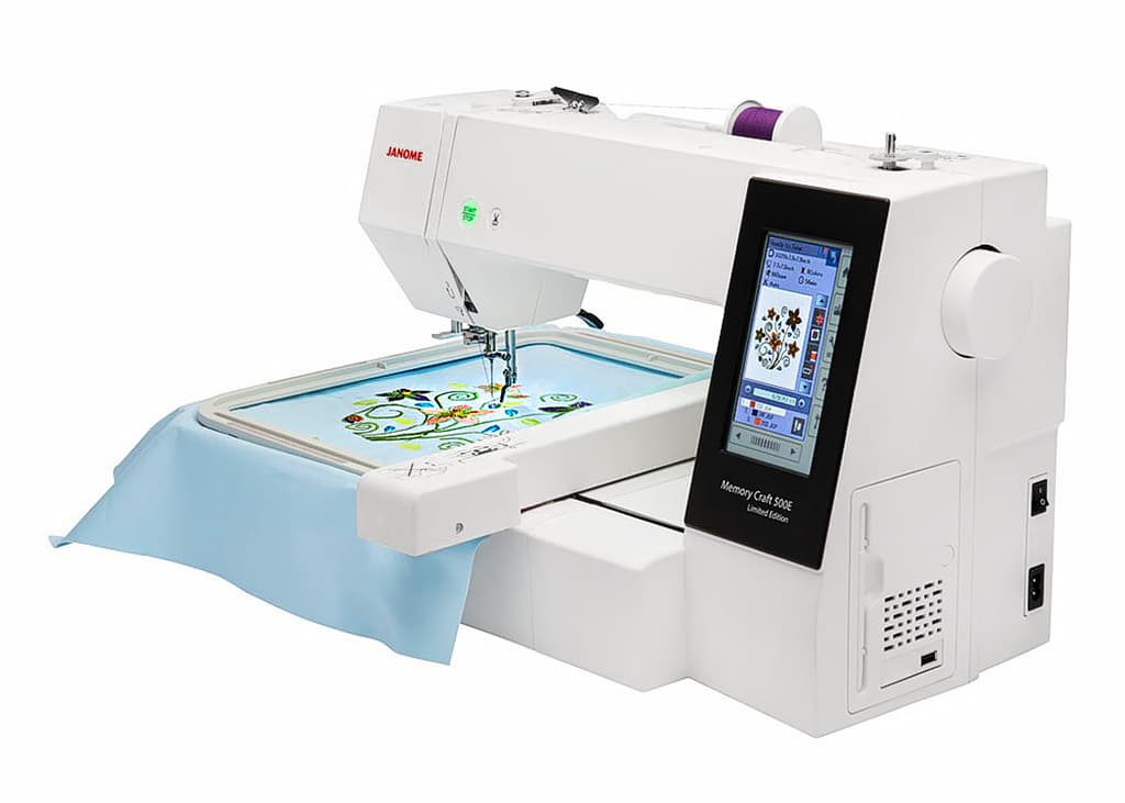 Вышивальная машина Janome Memory Craft 500e Limited Edition - №10