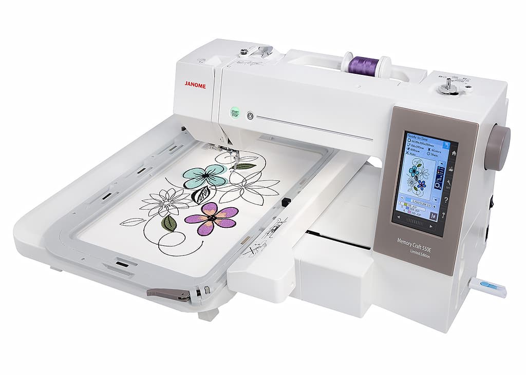 Вышивальная машина Janome Memory Craft 550e - №11