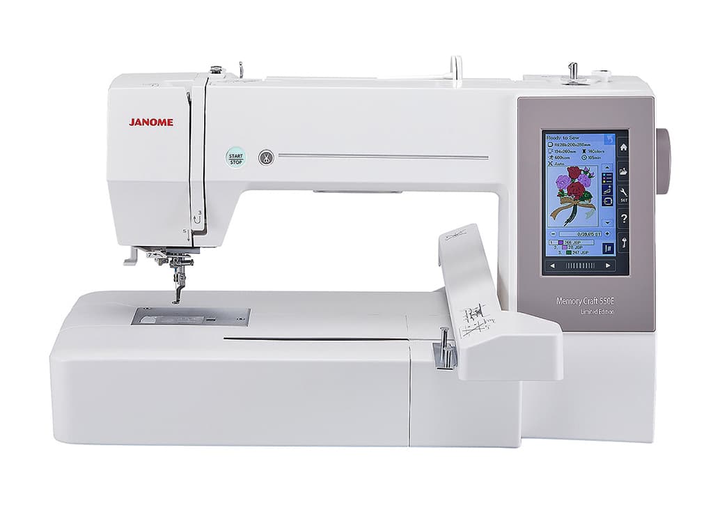 Вышивальная машина Janome Memory Craft 550e - №12