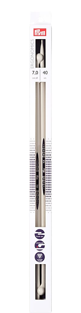 Спицы эргономичные Prym Ergonomics 40см/7,0мм (2шт)