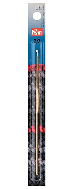 Крючок для вязания 2.0 мм алюминиевый серебристый undefined