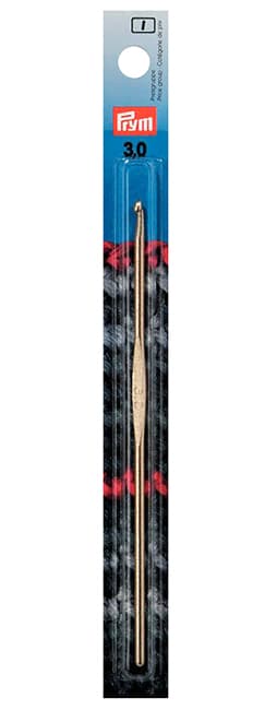 Крючок для вязания 3.0 мм алюминиевый серебристый undefined