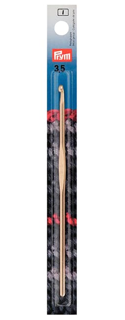 Крючок для вязания 3.5 мм алюминиевый серебристый undefined