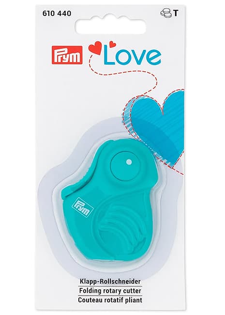 Складной дисковый раскройный нож Prym Love 28мм undefined