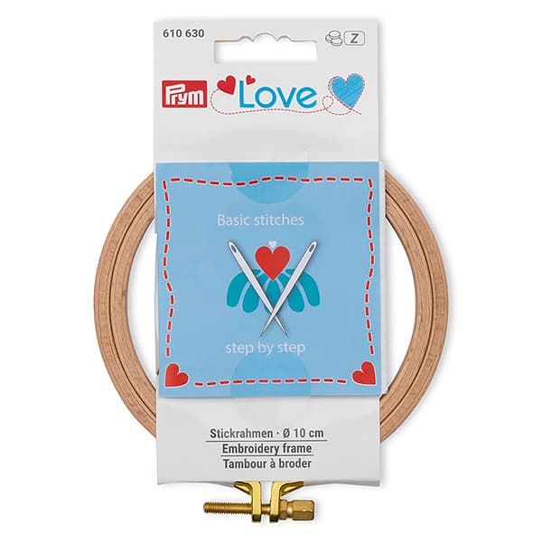 Пяльцы для вышивания Prym Love 10см undefined