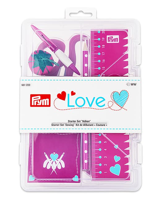 Набор Prym Love "Шитьё", 8 предметов, розовый undefined
