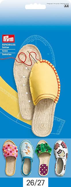 Подошвы коричневые для Эспадрильи. Размер 26/27 undefined