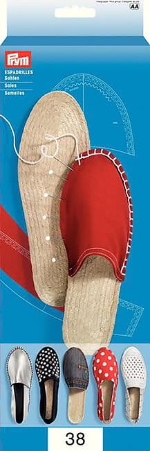 Подошвы коричневые для Эспадрильи. Размер 38 undefined