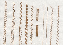 Образец строчек Husqvarna Viking H|Class E20 Образец строчек Husqvarna Viking H|Class E20