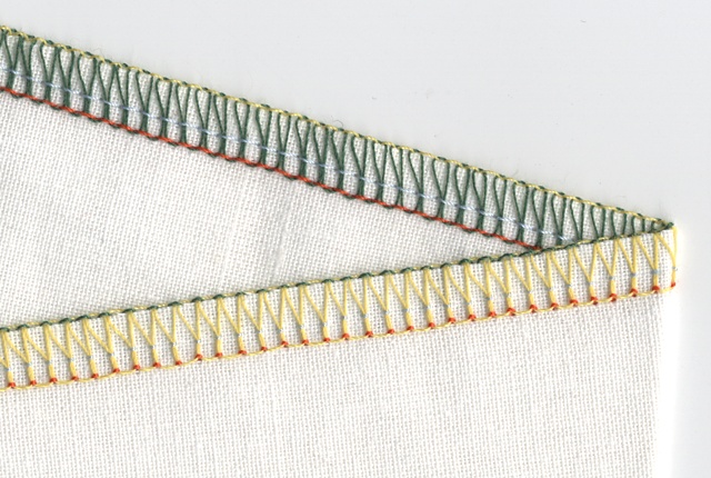 4-х ниточный шов на бязи